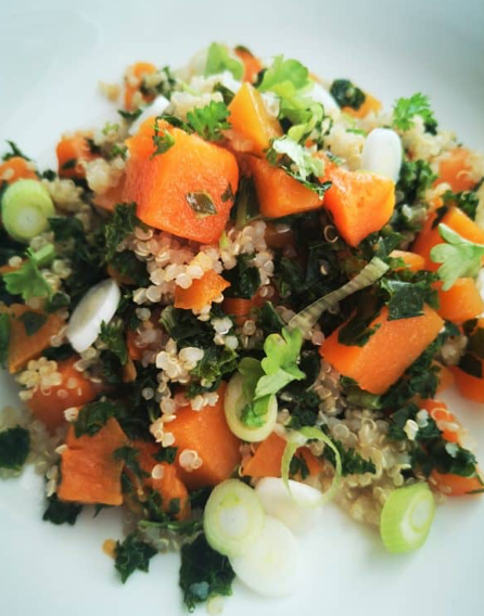 Savory Quinoa Breakfast - vegan/gf