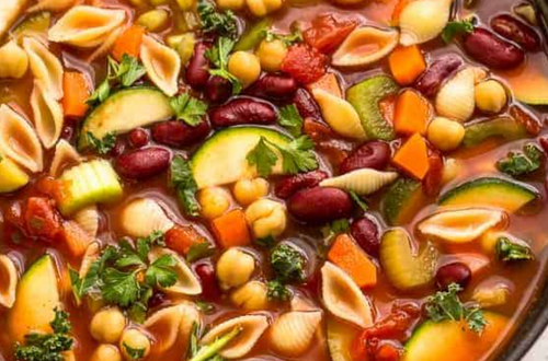 Minestrone Soup - vegan