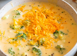 Broccoli Cheese Soup - vegetarian/gf