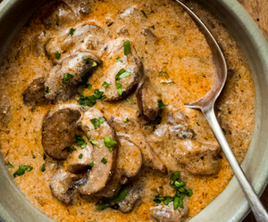 Hungarian Mushroom Soup - vegetarian