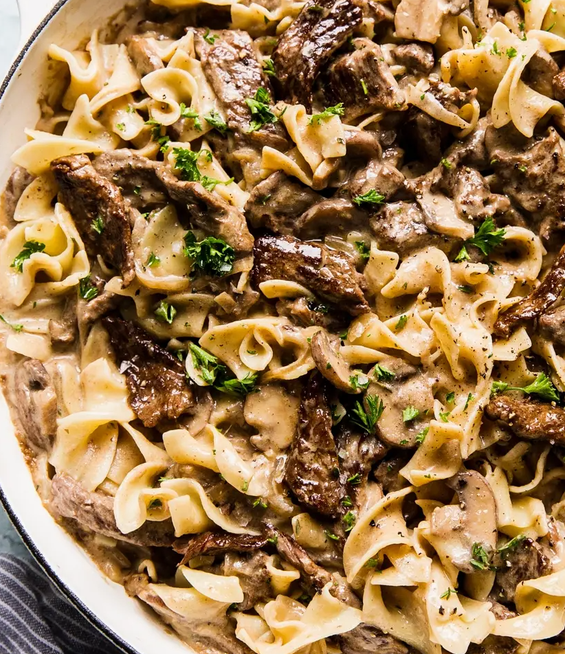 Beef Stroganoff