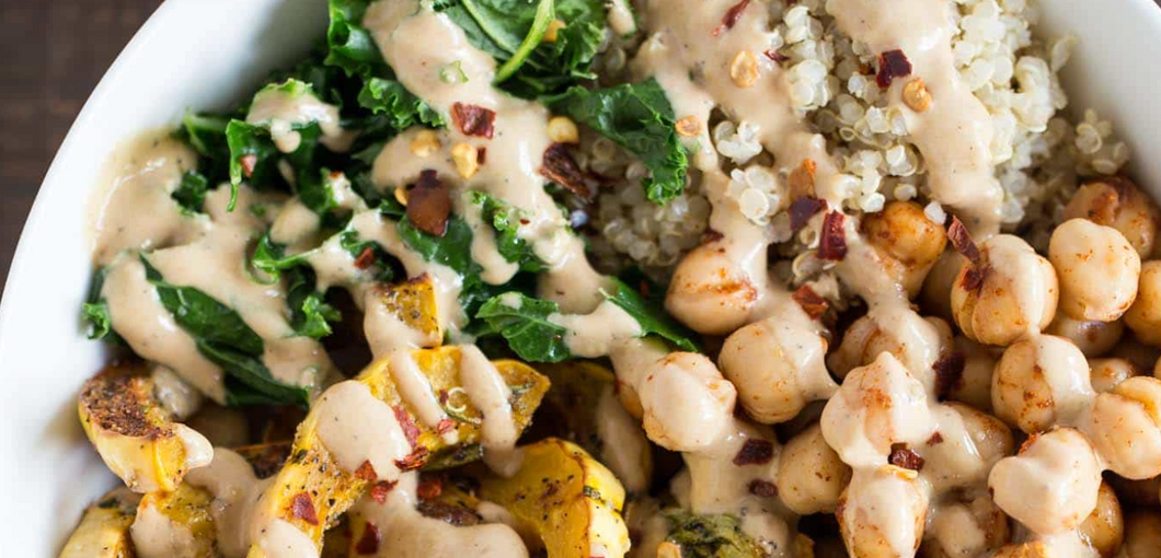 Roasted Vegetable Grain Bowl - Vegan/GF