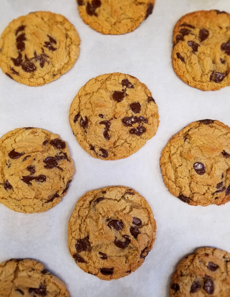 Pecan Chocolate Chip Cookies -6 vegan -