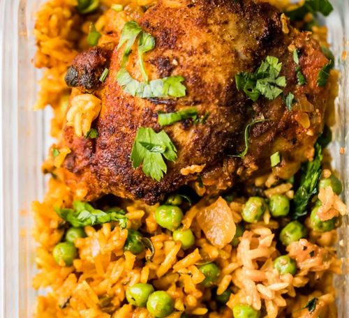 Puerto Rican Chicken and Rice -gf